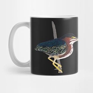 Green Heron Mug